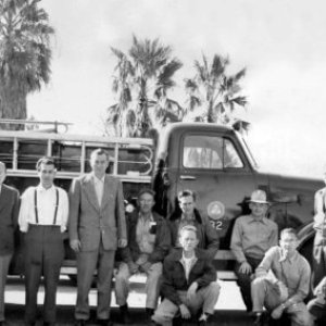 a group of people posing for a photo