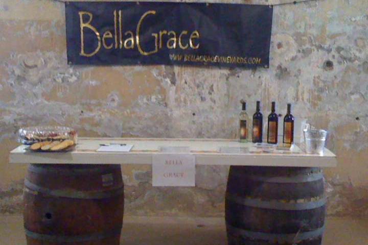 a close up of a barrel